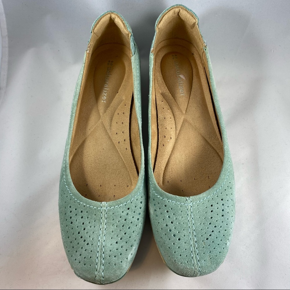 Naturalizer turquoise mint leather suede narrow - Picture 4 of 9